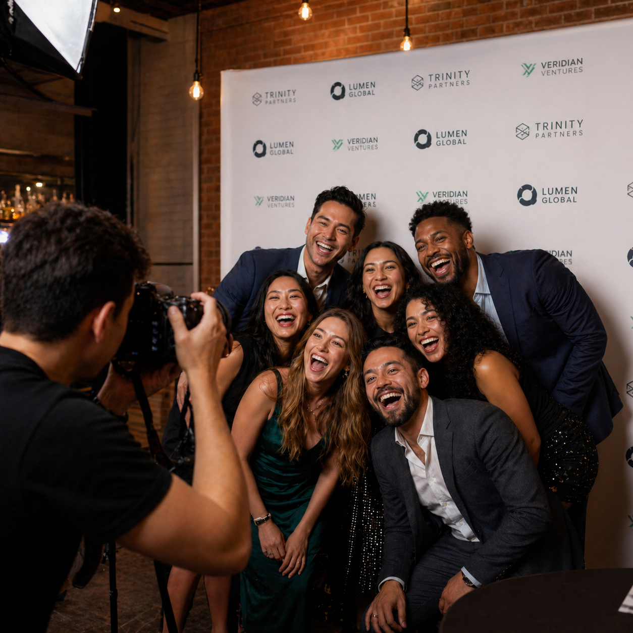 On capture pendant le photocall graffiti Animation Graffiti